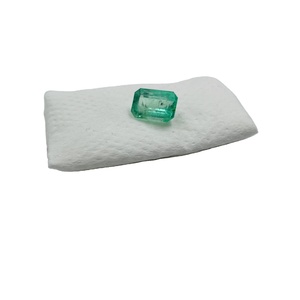 Top vente naturel colombien émeraude octogone coupe 5.38 Carats haute qualité émeraude bague Bijoux Non chauffé non traité - Product Image 1