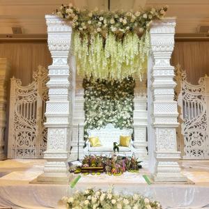 Lujosa decoración de escenario para celebración de aniversario, escenario canadiense para fiesta de aniversario de boda, escenario de Evento de boda lujoso - Product Image 5