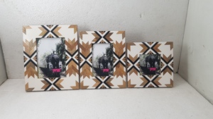 กรอบรูปทำจากไม้เรซินทำมือสำหรับตกแต่งกรอบตกแต่งผนังโลโก้หรูหรางานตามสั่ง - Product Image 4