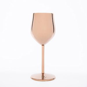 Best Selling Stainless Steel Stemmed Wine Glasses, Shatter Proof Copper Coated Unbreakable Wine Glass <b>Goblets</b> - Product Image 1