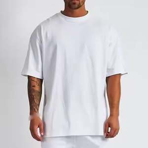 เสื้อยืดแฟชั่นแนวสตรีทของผู้ชายแบบใหม่เสื้อยืดผ้า100% คอตตอนสีพื้นแขนสั้นแบบแห้งเร็วใส่สบายผ่อนคลาย - Product Image 1