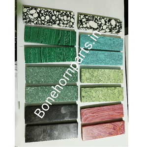 Escamas de Piedra Reconstituida Pulida para Mangos de Cuchillos, Ecológicas, Naturales, Artesanía, Color Personalizado, Tamaño Ajustable, Arte Popular, Negocio - Product Image 4