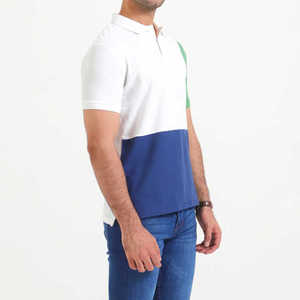 2025 hommes décontracté pour Polo T-Shirts 100% coton demi manches respirant été col cou en vrac vêtements 2025 chemises Stock - Product Image 5