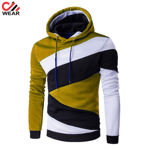 เสื้อฮู้ดดี้แฟชั่นสตรีทแวร์ไซส์ใหญ่ขายส่ง เสื้อสเวตเชิ้ตผู้ชายแบบเรียบๆ เสื้อฮู้ดดี้แบบสั่งทำพิเศษ - Product Image 2