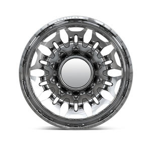 Jantes en aluminium forgé robustes à double paroi, 22-30 pouces, 24x12 26x14, avec enjoliveurs flottants, jantes de camion, jantes tout-terrain - Product Image 2