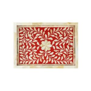 DISEÑOS con incrustaciones de huesos, tradición artesanal única, mesita de noche personalizada y floral, armario con incrustaciones de huesos, sala de estar DE LA India - Product Image 5