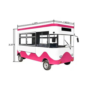 Mobile Food Trucks for Sale New Fast Food Truck <b>Trailer</b> Food Cart - Product Image 6