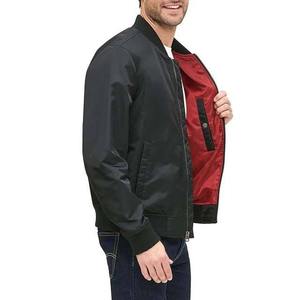 A prueba de viento Bomber Chaquetas de hombre Manga larga Estilo casual High Street Poliéster Precio al por mayor Primavera Otoño chaqueta para hombres - Product Image 5