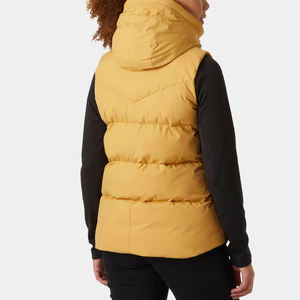 Chaleco Acolchado Ligero para Mujer con Servicio Personalizado OEM, Cuello Alto, Cierre de Cremallera, Material Transpirable y Cómodo, Bolsillos Laterales - Product Image 2