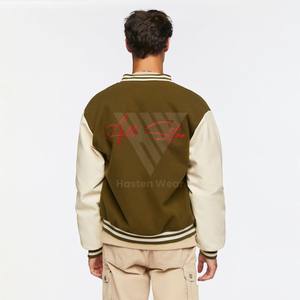 Service OEM, vestes universitaires personnalisées avec logo pour hommes et vestes universitaires de qualité supérieure respirantes, taille plus, pour unisexe - Product Image 5