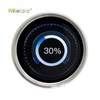 Bouton rotatif intelligent Wisecoco avec écran TFT LCD rond de 1,52 pouce pour appareils électroménagers intelligents