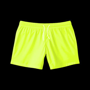 Pantalones cortos deportivos de talla grande para hombre, malla de secado rápido, doble capa, formales, transpirables, para equipo de Fitness, para correr, en blanco - Product Image 4