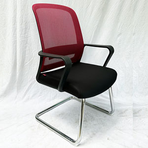 Chaise de bureau ergonomique HOM1089-02 avec dossier en maille réglable en hauteur, base à genouillères, en mousse et tissu, pour chambre à coucher - Product Image 5