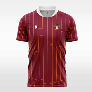 Camiseta Deportiva de Fútbol para Hombre, Personalizada al por Mayor, 100% Poliéster, de Secado Rápido, Estilo Clásico Retro, Uniforme Deportivo de Primera Calidad - Product Image 4