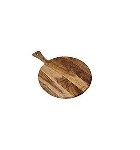 Planche à découper moderne écologique et durable en bois naturel, forme arrondie, bloc à découper à usage domestique - Product Image 6