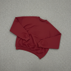 Sudadera de Hombre con Cuello Redondo Extra Grande, Diseño Moderno, 500 g/m², 100 % Algodón, Hombros Caídos, Bordado Personalizado - Product Image 3