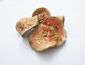 99 tranches de goyave séchées biologiques Gold Data Premium Guajava rose déshydraté Fruits séchés à l'air à faible teneur en sucre en vrac et emballés sous vide - Product Image 4