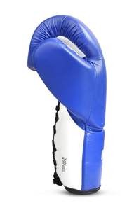 Guantes de boxeo profesionales con cordones para luchar Fábrica de guantes de boxeo de cuero personalizados - Product Image 4