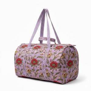 Bolsa de Lona de Algodón Orgánico Plegable, Ligera y Cómoda, Diseño a Prueba de Polvo, Estilo Moderno, Gran Capacidad para Viajes Largos y Uso Diario - Product Image 2