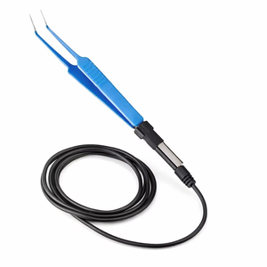 Pinces électrochirurgicales bipolaires réutilisables avec connecteur de câble, acier inoxydable, autoclavables, instrument chirurgical OEM - Product Image 2