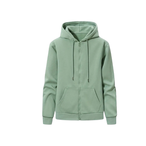 Sudadera con capucha a rayas informal unisex para adultos, tejido de punto grueso, jersey con cuello levantado, cuello de algodón, Chaqueta larga holgada para hombre - Product Image 1