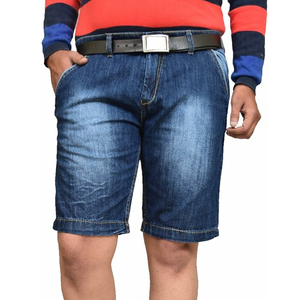 Pantalones cortos de mezclilla de verano de alta calidad para hombre, ropa de calle transpirable, pantalones cortos de mezclilla Vintage de moda para hombre personalizados - Product Image 5