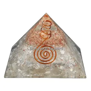 Красивые Кристаллы из натурального кристалла, кристаллы орго, оргонитовые пирамиды, оптовая продажа, кристаллы оргонита, кристаллы рейки, целебная Пирамида