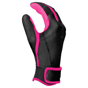 Gants de frappe de baseball à manchette courte, durables, avec paume en cuir Pro Grip, gants de sport avec service OEM au prix LBBG-0030 - Product Image 3