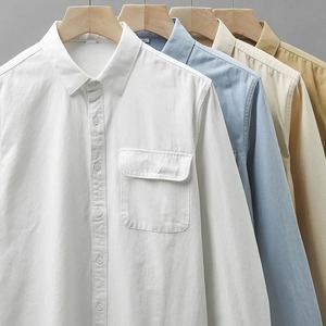 Veste d'hiver à carreaux en flanelle doublée de laine pour hommes avec bouton Veste à capuche à manches longues manteau pull pour hommes veste de style moto - Product Image 1