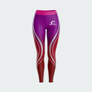 Leggings Femme en Spandex/Polyester Personnalisables Tendance Qualité Supérieure Légers Sans Coutures Tricotés Taille Mi-Haute Respirants avec Logo - Product Image 3