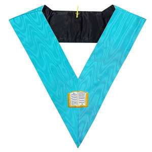 Meilleur Matériel Broderie Personnalisée Maçonnique Regalia Colliers Franc-Maçons Regalia Colliers à Vendre - Product Image 3