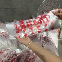 Sacs T-shirt en PEHD de qualité alimentaire imprimés sur mesure, transparents blancs, épaisseur personnalisée, pour emballage de détail et supermarché, durables, vente en gros
