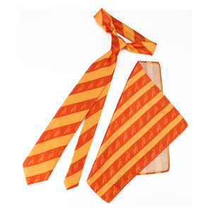 Fabricante de Corbatas y Pañuelos de Satén de Poliéster con <span class=keywords><strong>Estampado</strong></span> de Aves, Corbatas a Rayas con Logotipo para <span class=keywords><strong>Hombre</strong></span> y Pañuelos de Bolsillo - Product Image 1
