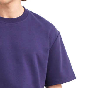 เสื้อยืดผ้าฝ้าย100% สำหรับผู้ชายทรงหลวมพิมพ์ลายเสื้อยืดผ้าฝ้าย100% ขนาดใหญ่สำหรับใส่ไปยิมเล่นกีฬา - Product Image 5