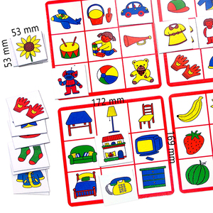 Cartes à jouer assorties pour enfants respectueux de l'environnement | Jeu de tri et de bingo personnalisé (carte de jeu de bingo personnalisée) - Product Image 4