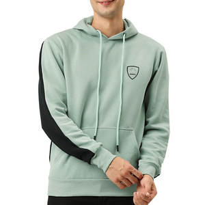 Premium Slim Fit 3D Streetwear Sudaderas con capucha Invierno Dos tonos Estilo Pullover Fleece Fabric-Plain Dyed by Manufacturer - Product Image 1