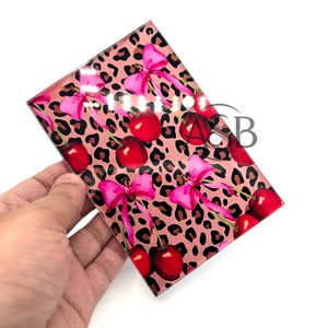 Carreaux de cils durables personnalisés Cherry Bow avec aimants pour pince à cils Vente en gros Concevez vos propres carreaux de cils en acrylique - Product Image 5