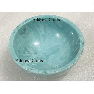 Vente chaude résine bols et plateaux Style Unique tourbillonné résine écrou bols décor de Table noël mariage décor résine Mini bol - Product Image 1