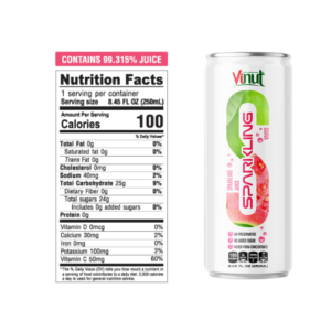 Listo para enviar 250ml Agua con gas Guayaba Fabricación de jugo de fruta Bebida Sin azúcar Bajo en grasa Muestra gratis Etiqueta privada OEM - Product Image 2