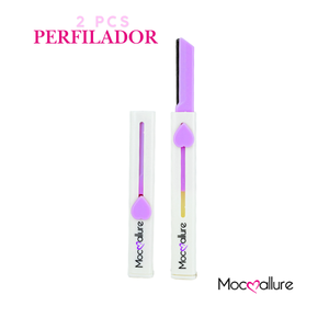 Couteau à sourcils rétractable 2 pièces par lot de Mocoallure - Product Image 1
