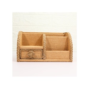 Nouvel arrivage Porte-crayon en jute Qualité supérieure Look moderne Vaisselle debout Armoire Utilisation panicule en jute Vente en gros - Product Image 1