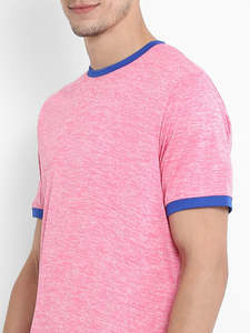 เสื้อยืดตัดเย็บแบบสองสีพร้อมลายปัก - Product Image 3