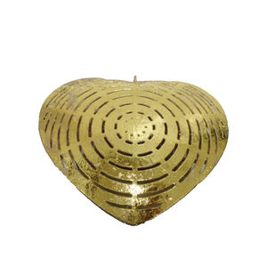 Haute qualité fer métal suspendu coeur mur décoratif cuivre couleur coeur pour la maison et la décoration de noël à la main - Product Image 6