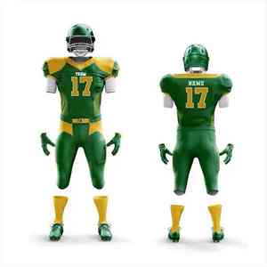 Uniforme de Fútbol Americano Moderno de Manga Corta, Servicio OEM, Comodidad Premium, Duradero, Transpirable, con Estampados Personalizados - Product Image 1