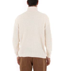 2024 personnalisé hommes ample à manches longues pull haute qualité coton tricots respirant couleur unie confortable élégant décontracté - Product Image 3