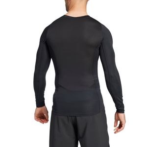 Haut de compression d'entraînement pour homme, respirant, manches longues, ajusté, extensible, séchage rapide, évacuation de l'humidité, couche de base athlétique - Product Image 3
