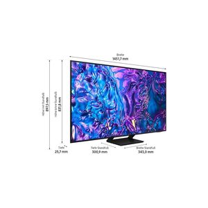 Televisor QLED 4K de 65 Pulgadas con Procesador IA, Sistema Operativo Inteligente, Tecnología de Movimiento, 120 Hz, Televisor Inteligente con IA, Modelo Alemán, Actualización de Imagen por IA - Product Image 3