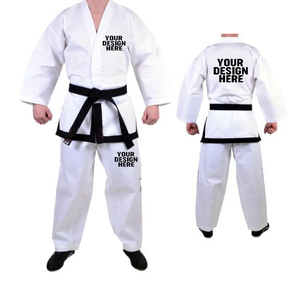 Vente en gros d'uniformes de karaté personnalisés Costumes de kung-fu en coton pour adultes Ensembles de kung-fu d'entraînement du Pakistan Vêtements de sport de taille XL XXL - Product Image 1