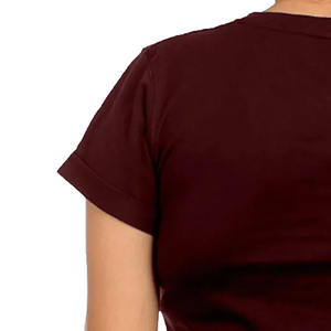 เสื้อครอปท็อปผู้หญิงคุณภาพสูง ผ้าถักระบายอากาศ 100% ผ้าฝ้าย ดีไซน์สั้นลำลอง - Product Image 5