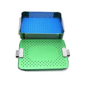 กล่องฆ่าเชื้อสำหรับสัตว์เลี้ยง Morje Surgical MS-SIS-0002 ทำจากอลูมิเนียมอัลลอยด์  แบบมีรูสำหรับฆ่าเชื้อ  สำหรับใส่เครื่องมือผ่าตัด - Product Image 2